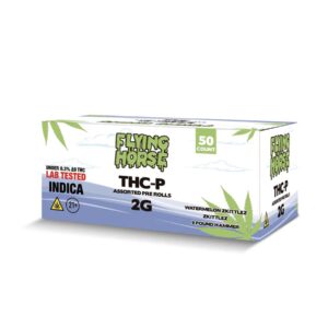 FLYING HORSE THCP TUBE 2GM PREROLL, FLYING HORSE, FLYING HORSE BRAND, FLYING HORSE FLAVORS