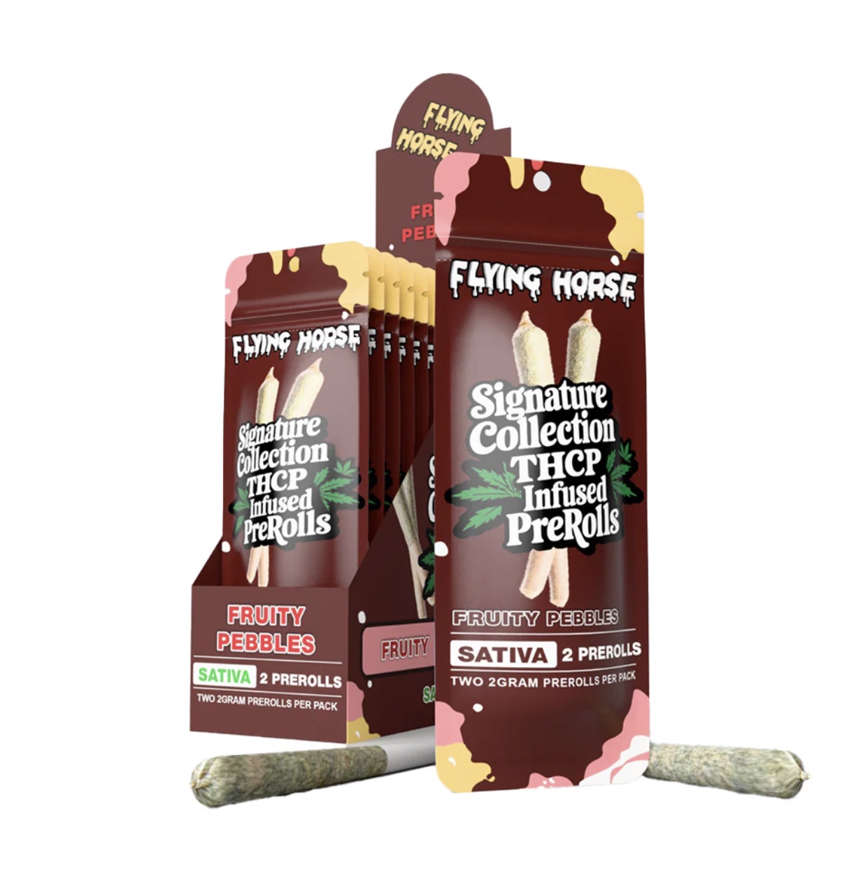 Flying Horse, Flying Horse Signature Collection THCP 2GM Preroll, Flying Horse infused prerolls, Flying Horse brand, Flying Horse extreme THC prerolls, premium prerolls, THCP preroll, buy Flying Horse prerolls online