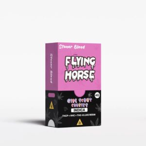 FLYING HORSE STONER BLEND 4ML CARTRIDGE, FLYING HORSE THC, FLYING HORSE EDITIONS, FLYING HORSE FLAVORS