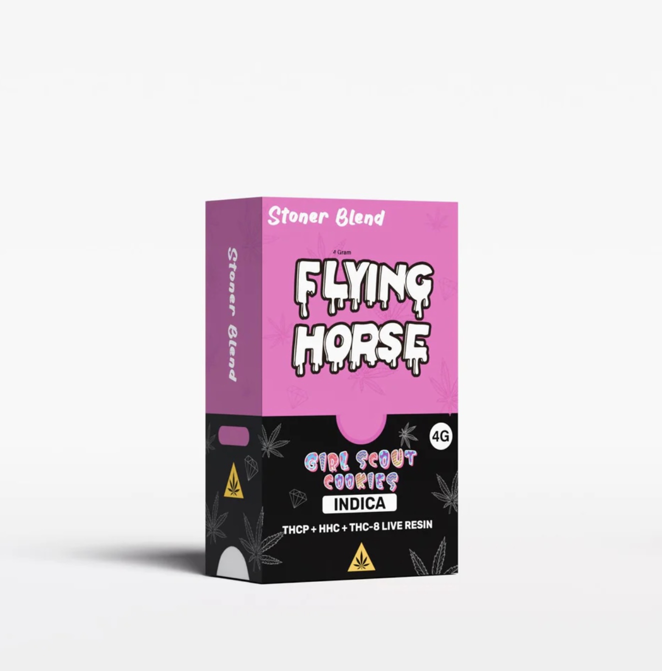 FLYING HORSE STONER BLEND 4ML CARTRIDGE, FLYING HORSE THC, FLYING HORSE EDITIONS, FLYING HORSE FLAVORS