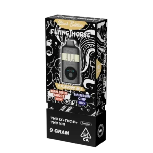 Black Edition Flying Horse 9GM Disposable, Flying Horse 9GM, Flying Horse Cart, flying horse disposable vape, Flying Horse