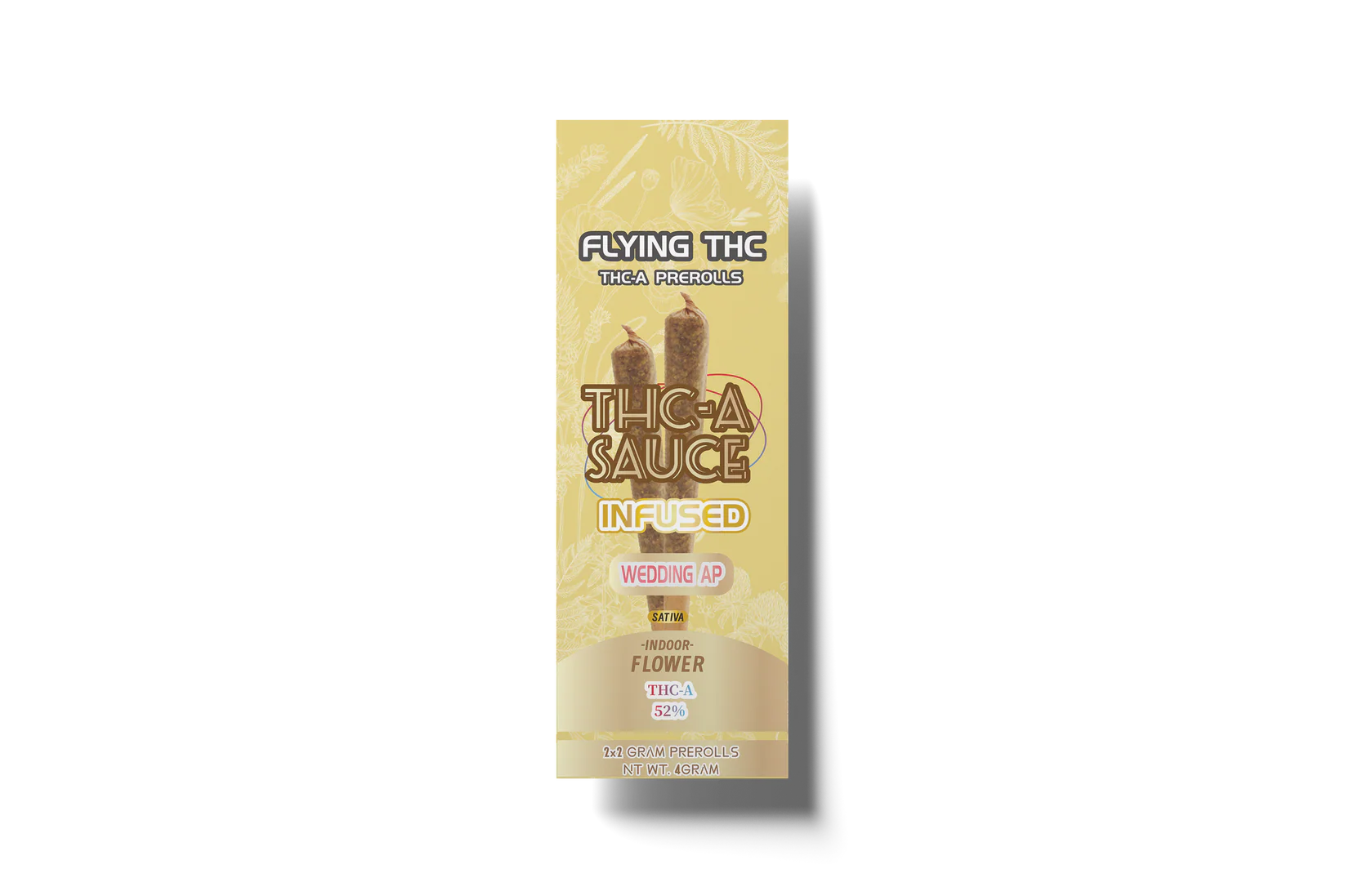 Flying THC THCA Sauce Preroll, THCA infused preroll, premium prerolls, Flying Horse, Flying Horse infused prerolls, Flying Horse brand, Flying Horse extreme THC prerolls, buy THCA preroll online, infused cannabis preroll